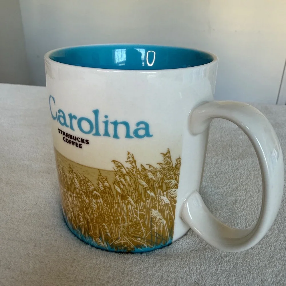Starbucks 3010 North Carolina Collector's Series Coffee Mug 16oz Coastal Retired